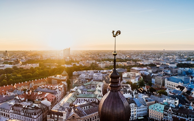 Latvia City View